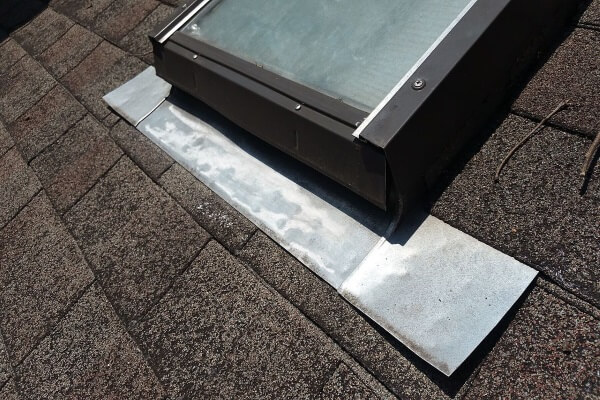 skylight vent flashing inspection