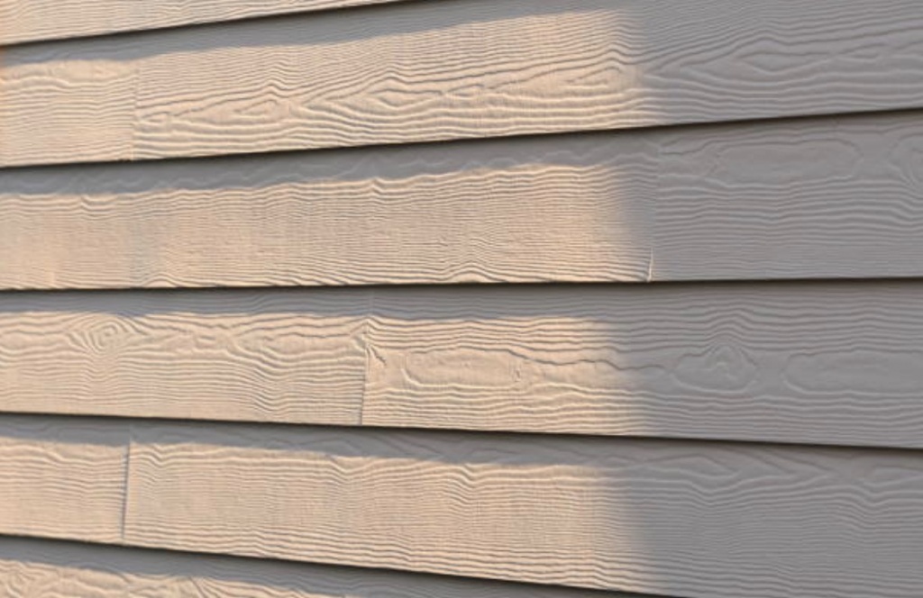 Attractive fiber cement siding on a home.